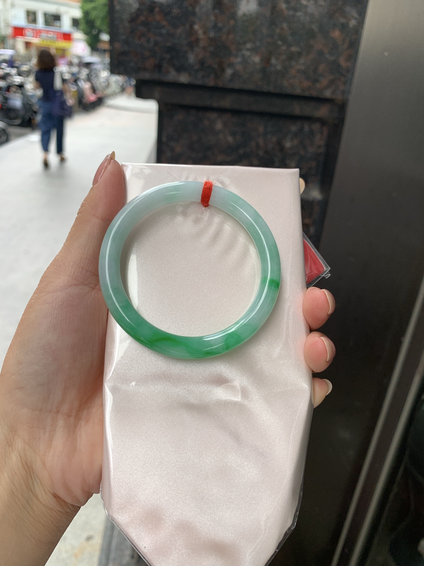 阳绿圆条,0904-N1465,打灯细纹