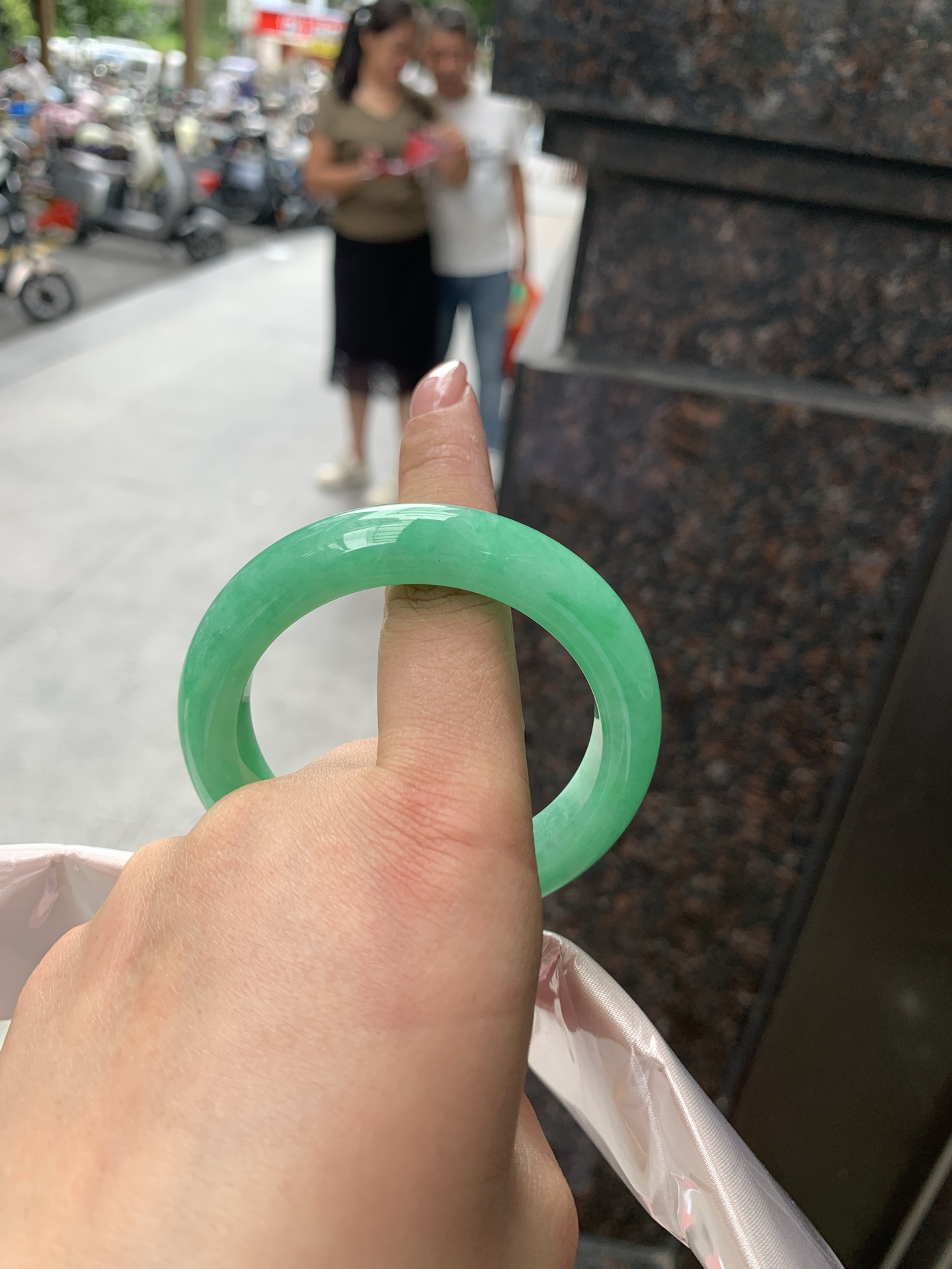 满绿正圈,0904-N1462,打灯细纹