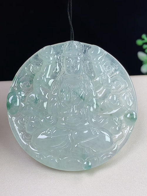 冰飘花千手观音，无裂，尺寸48.4-48-5.0mm，j04hey