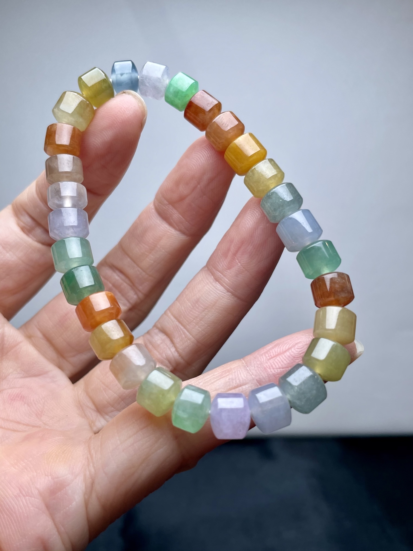 多彩手串，7.5mm、29粒