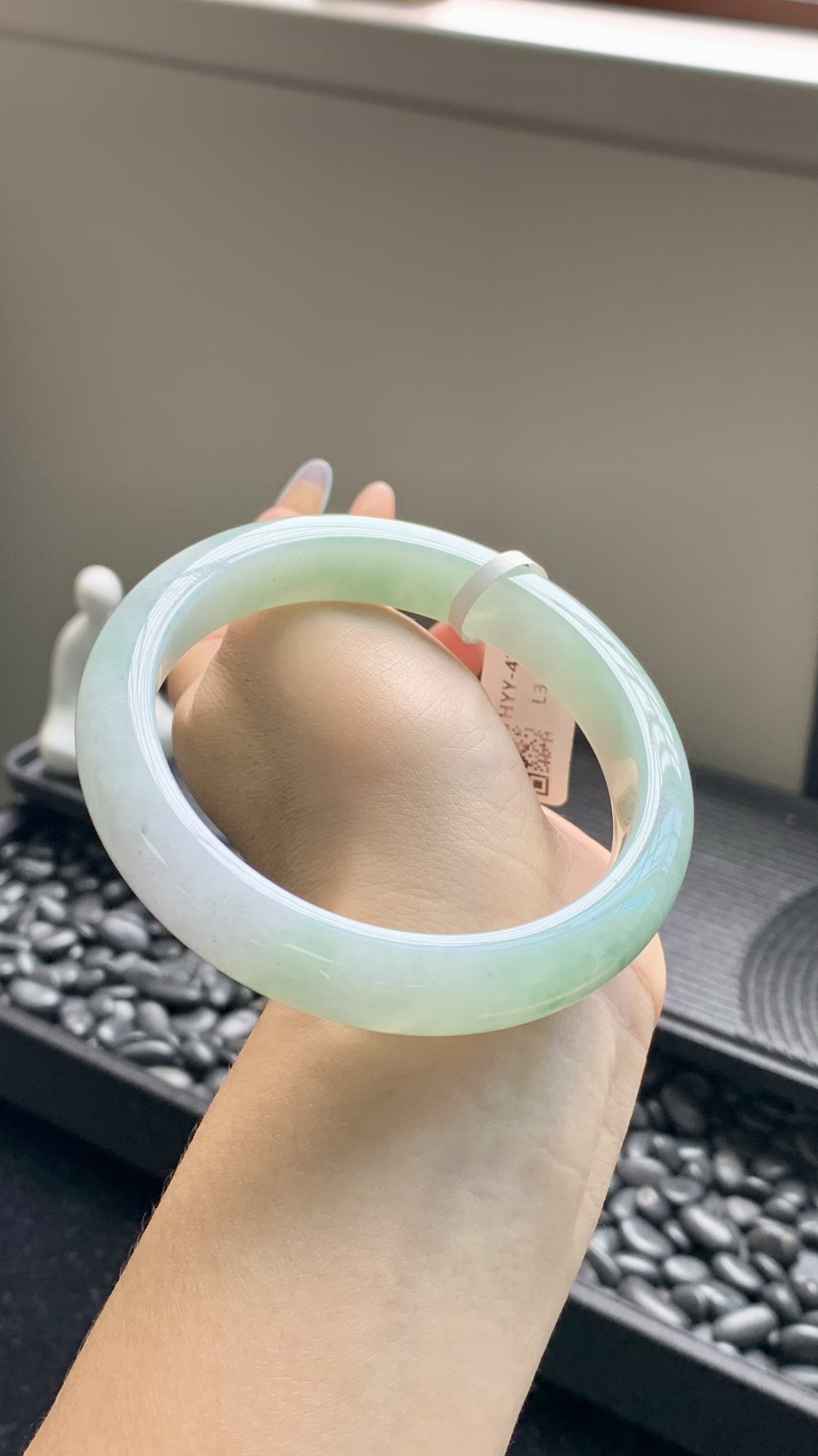 晴绿飘花正圈成品 HYY-4361 尺寸：63-12.5-9