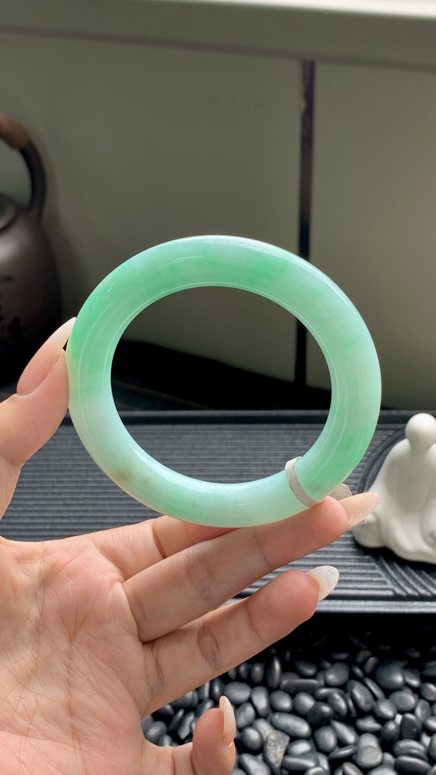 果绿圆条成品 HYY-7124 尺寸：55.5-11-12