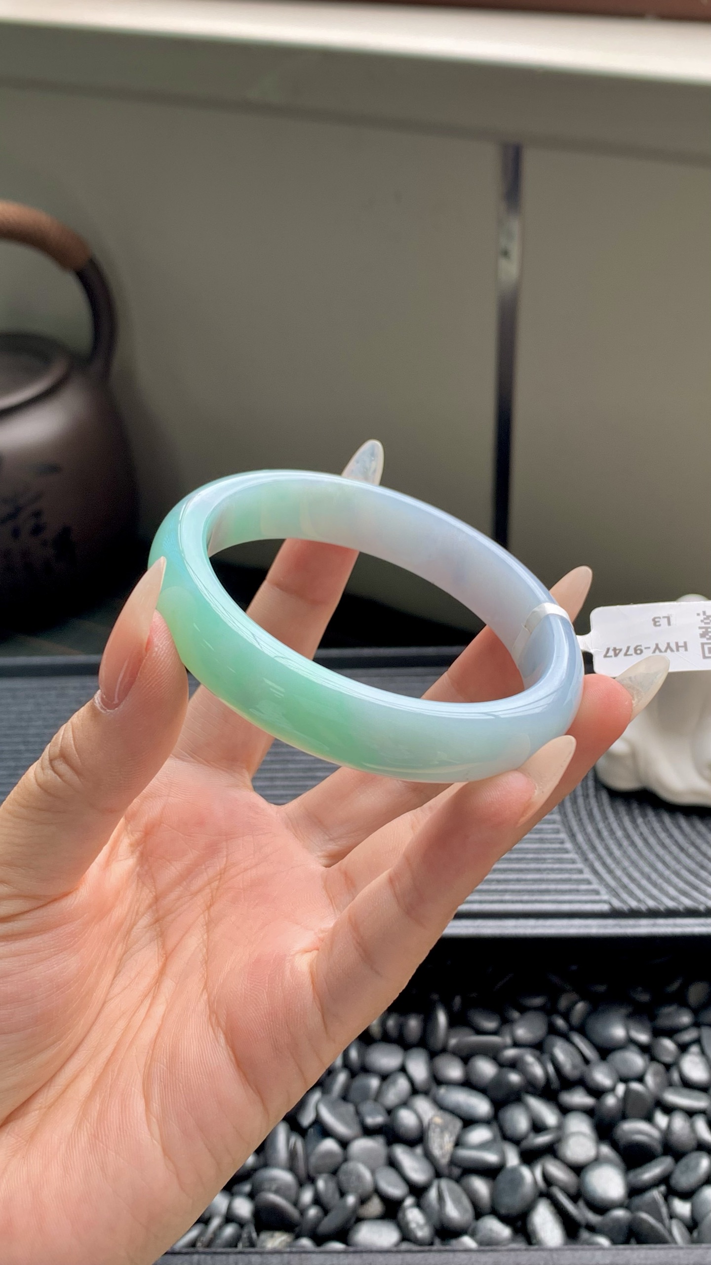 果绿正圈成品 HYY-9747 尺寸：58-13-8