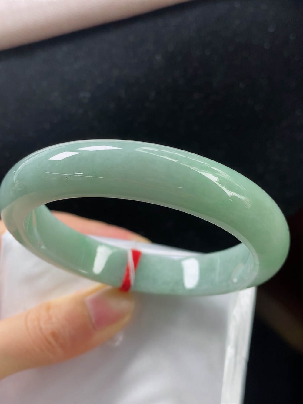 正圈底色手镯，圈口尺寸56.4-12.2-8.5mm,904xdz