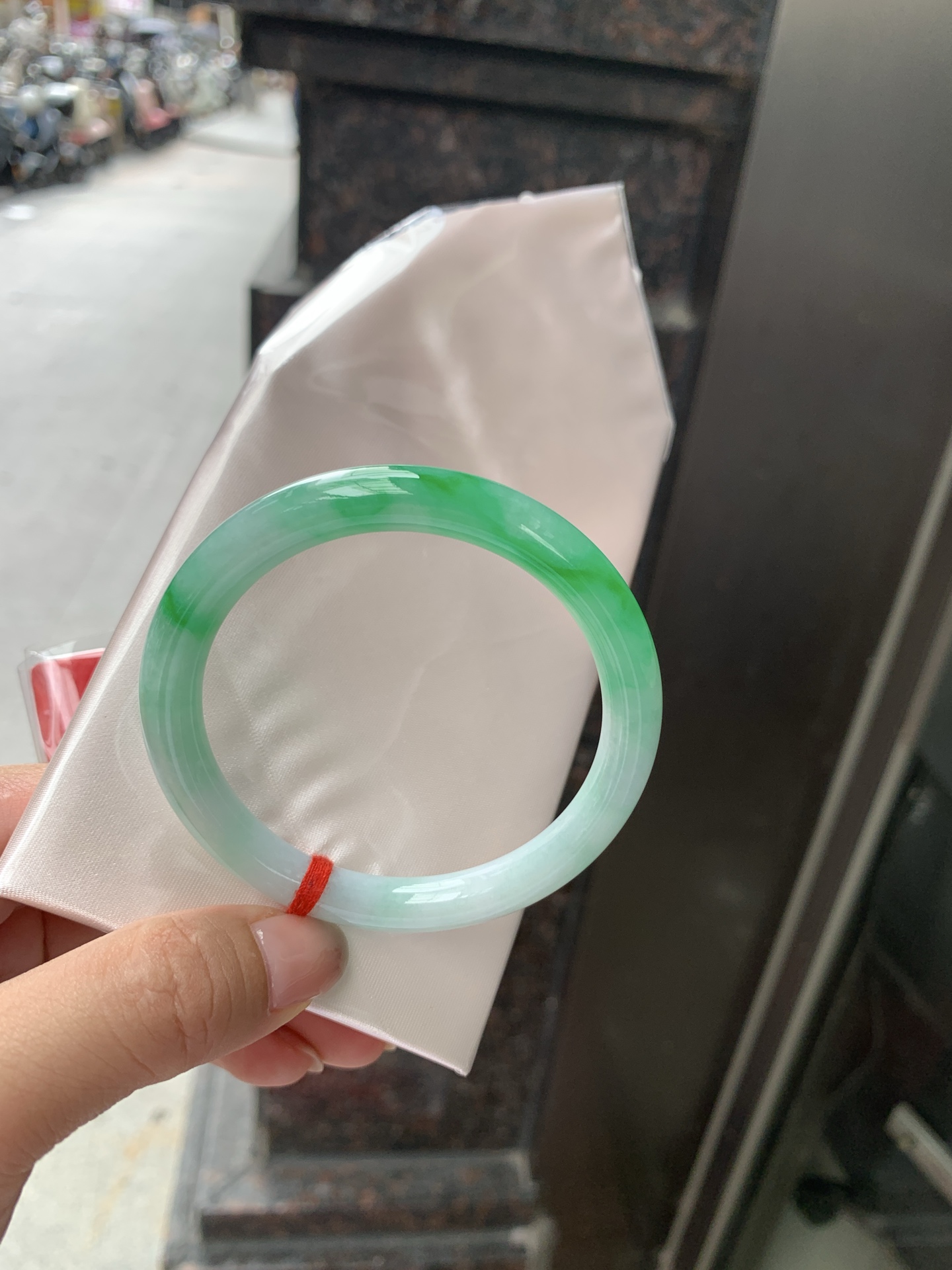 阳绿圆条,0904-N1465,打灯细纹