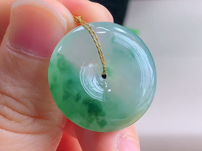 ️ 平安扣，尺寸23.0-6.0mm，包A附证书