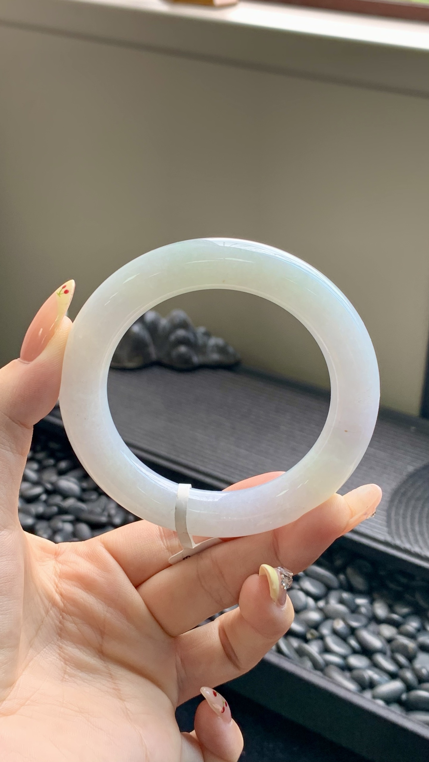 淡紫圆条成品 HYY-5883 尺寸：56-12-12