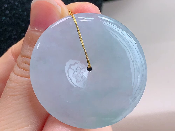 平安扣，无裂，尺寸37.7-6.0mm，包A附证书29416
