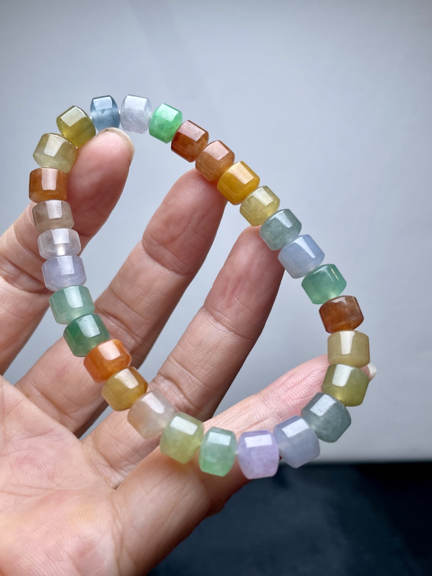 多彩手串，7.5mm、29粒