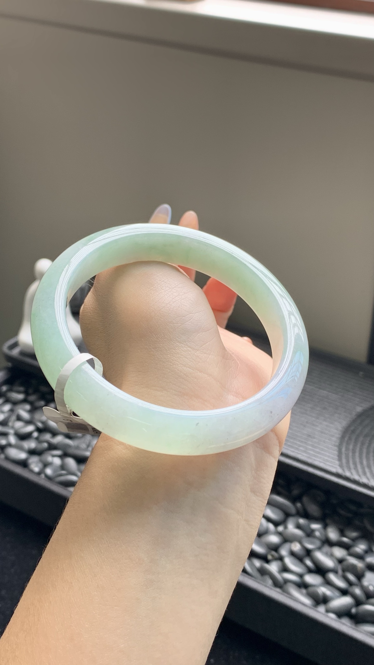 晴绿飘花正圈成品 HYY-4361 尺寸：63-12.5-9
