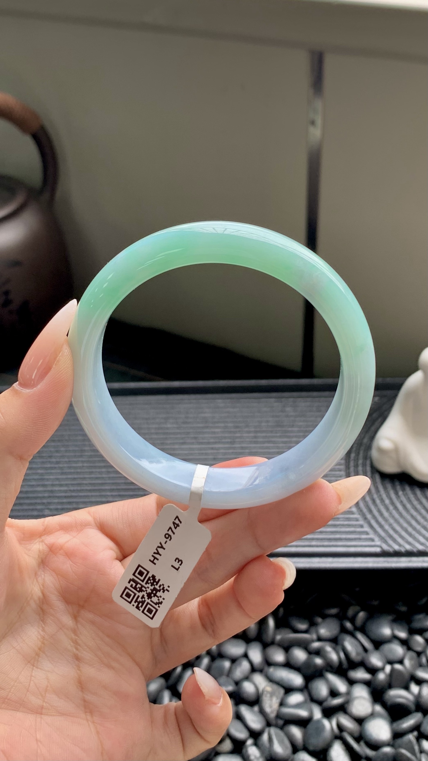 果绿正圈成品 HYY-9747 尺寸：58-13-8
