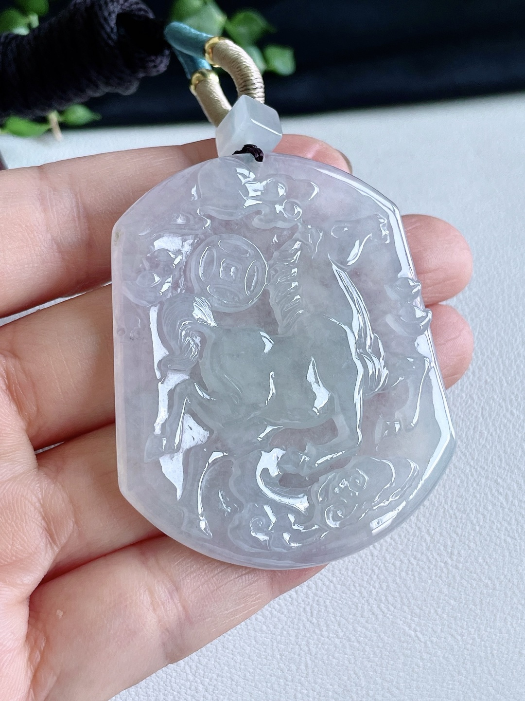 冰晴水生肖马牌吊坠,性比高