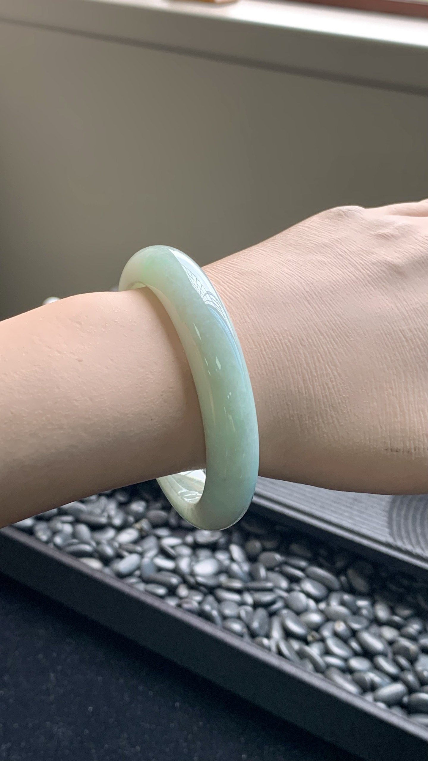 淡果绿正圈成品 HY-6637 尺寸：55-12-8