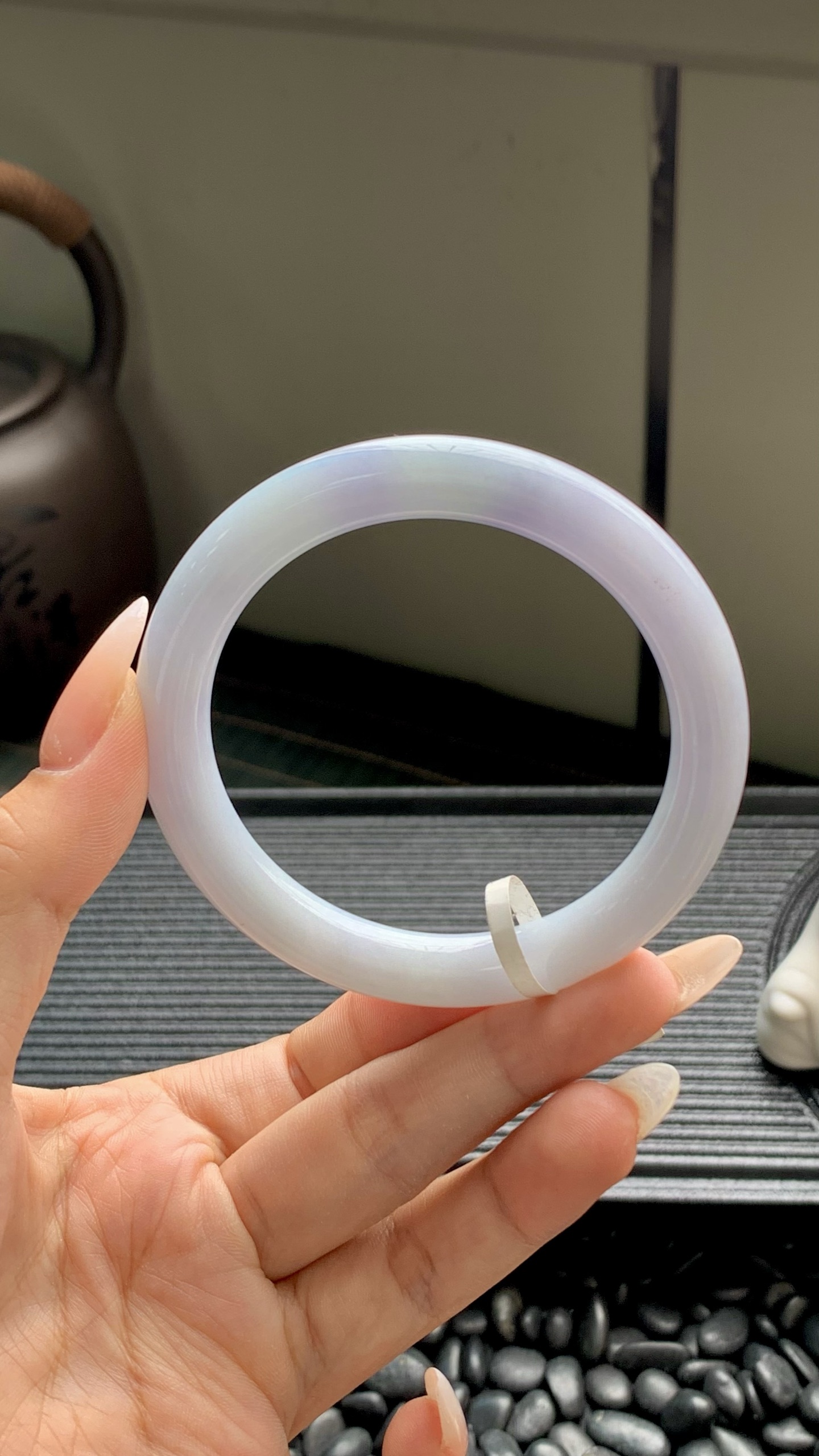 紫底圆条成品 HYY-243 尺寸：56-9-9
