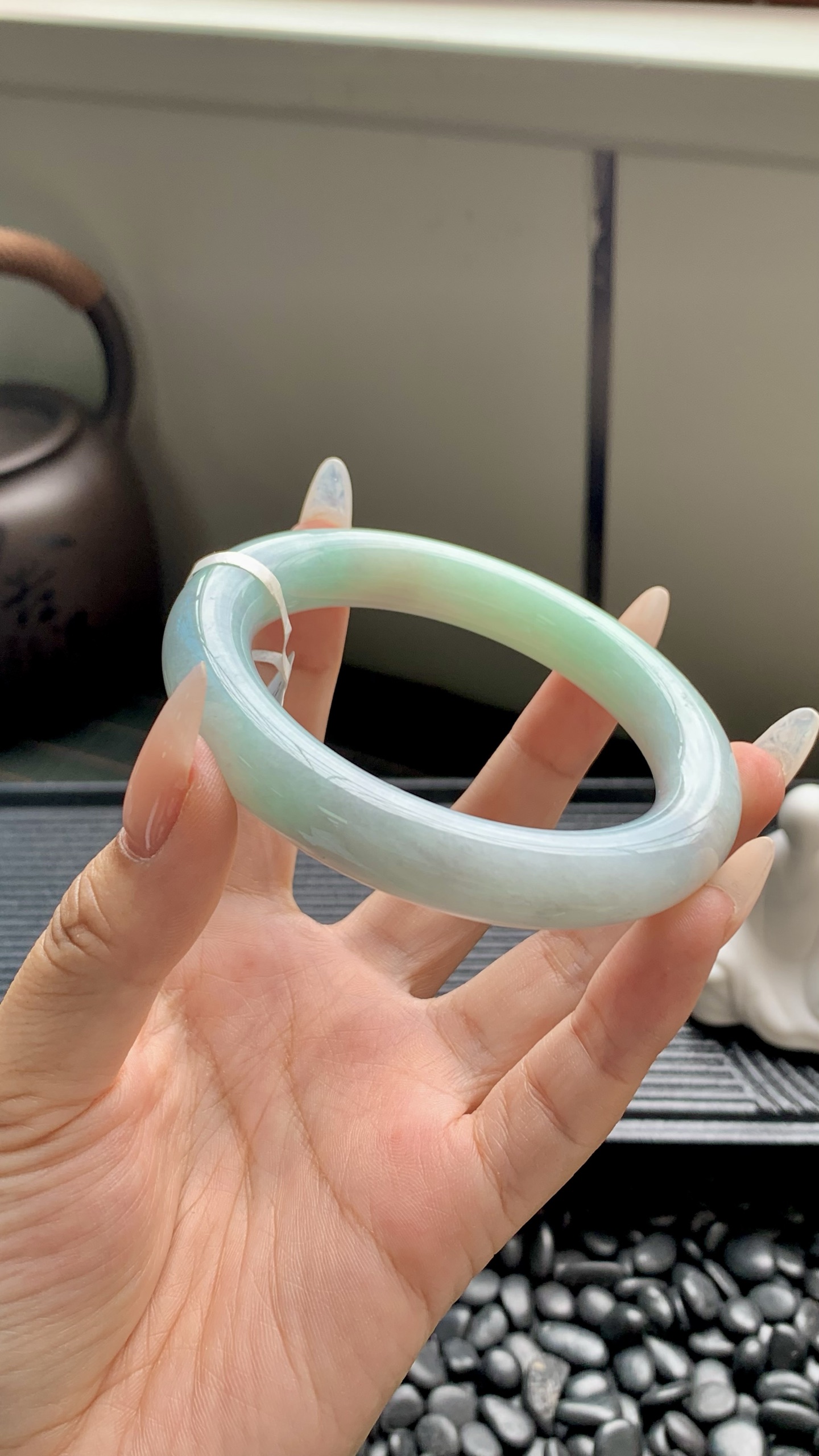 晴绿圆条成品,尺寸：57-11-11