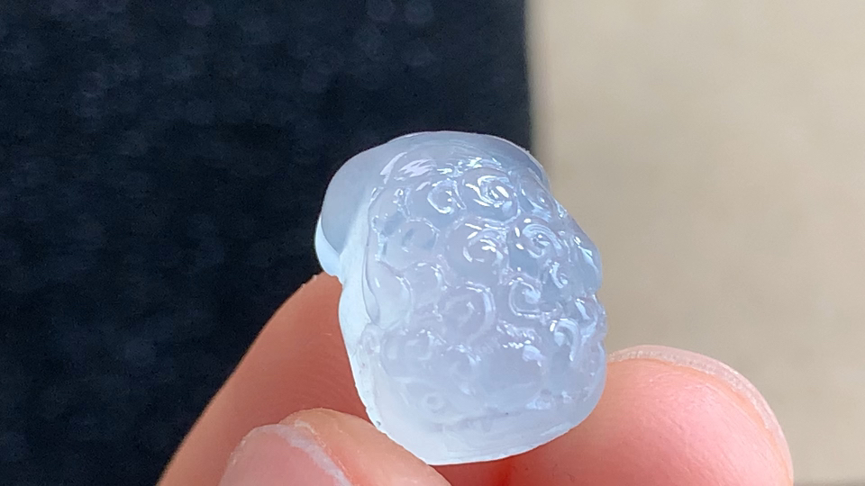 ️ 招财貔貅，无裂，尺寸14.1-10.0-8.0mm，包A附证书