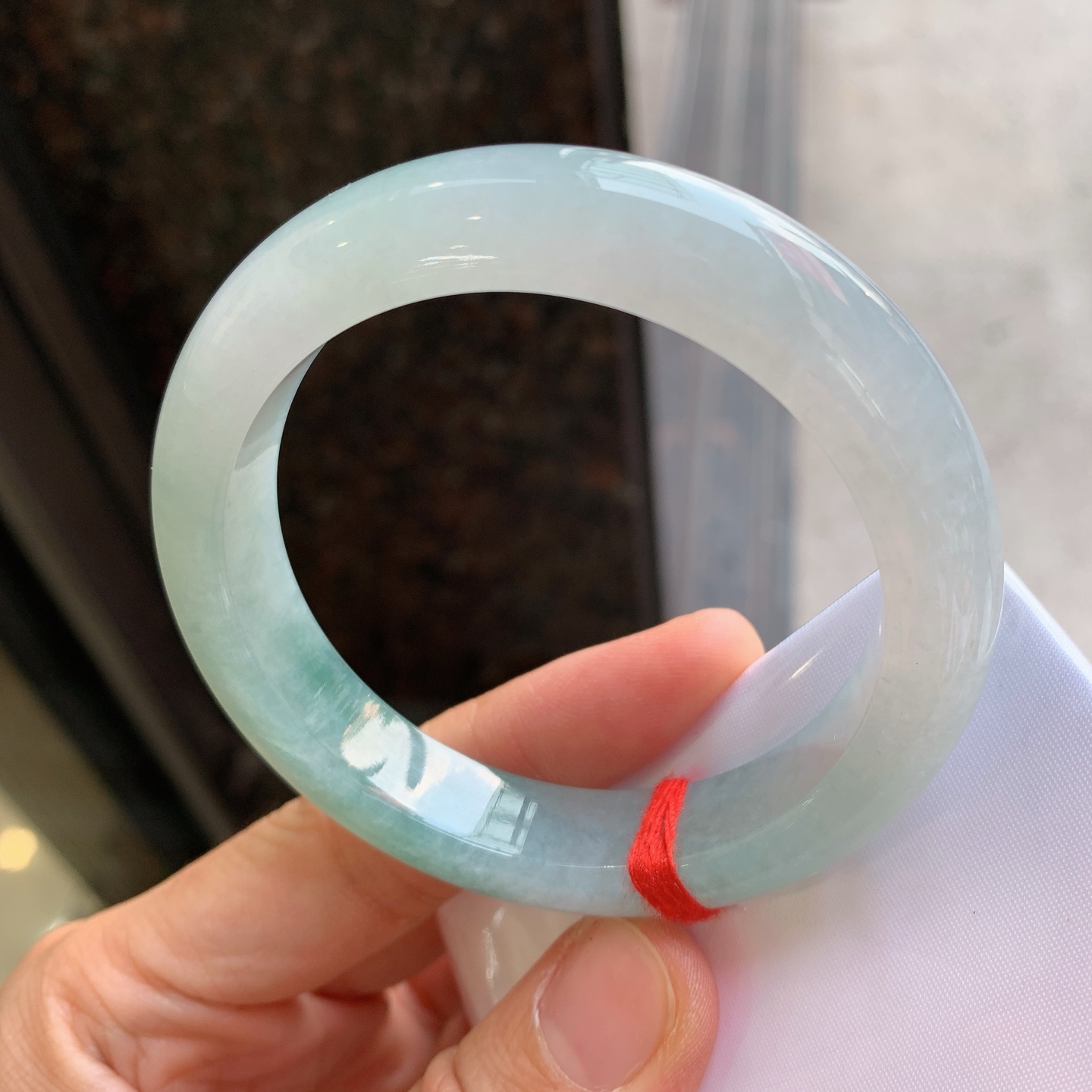 正圈飘绿 无裂 版型好