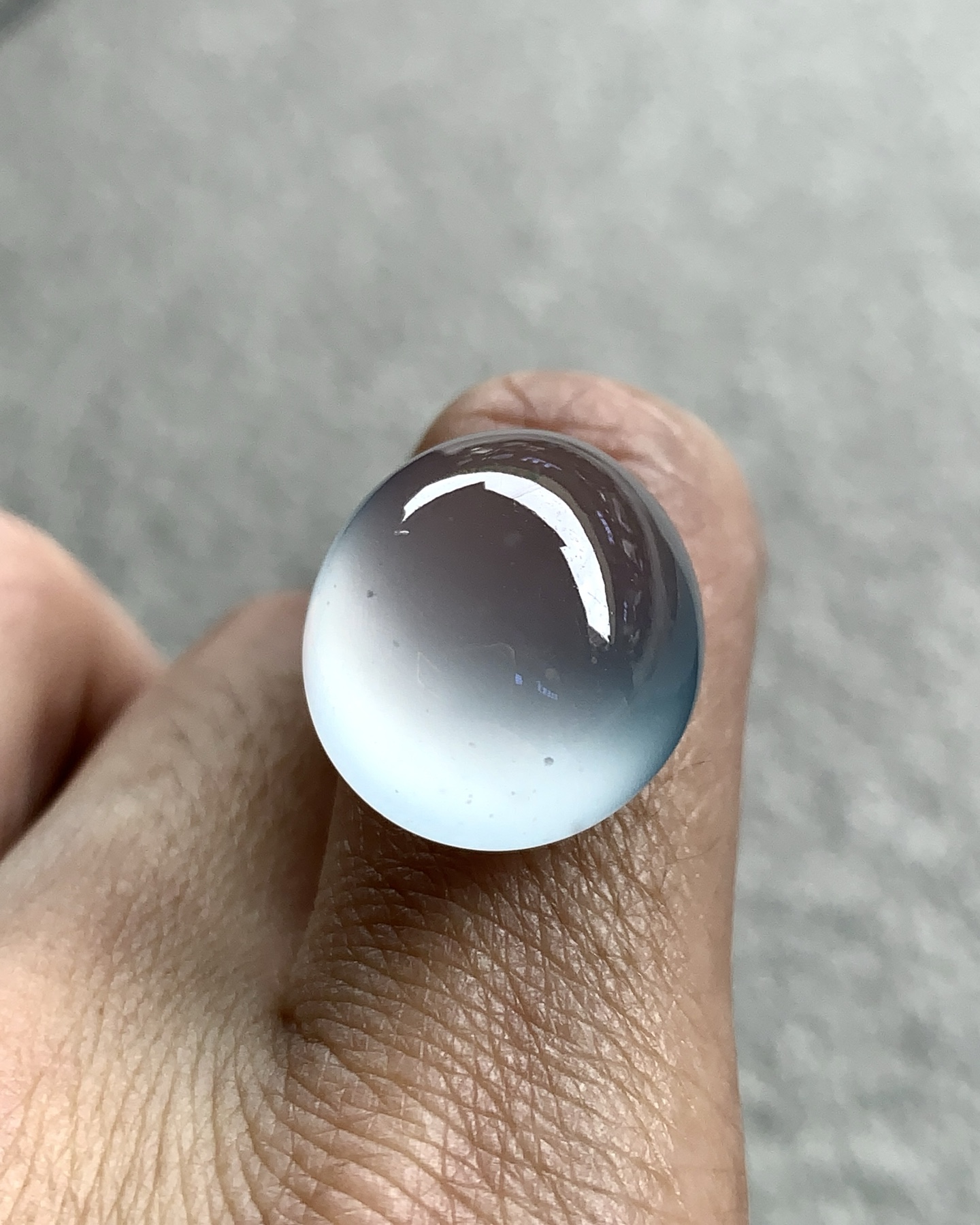 ️ 冰种蛋面，尺寸：18.5×16.5×10.7，玉润千年，静藏雅韵
