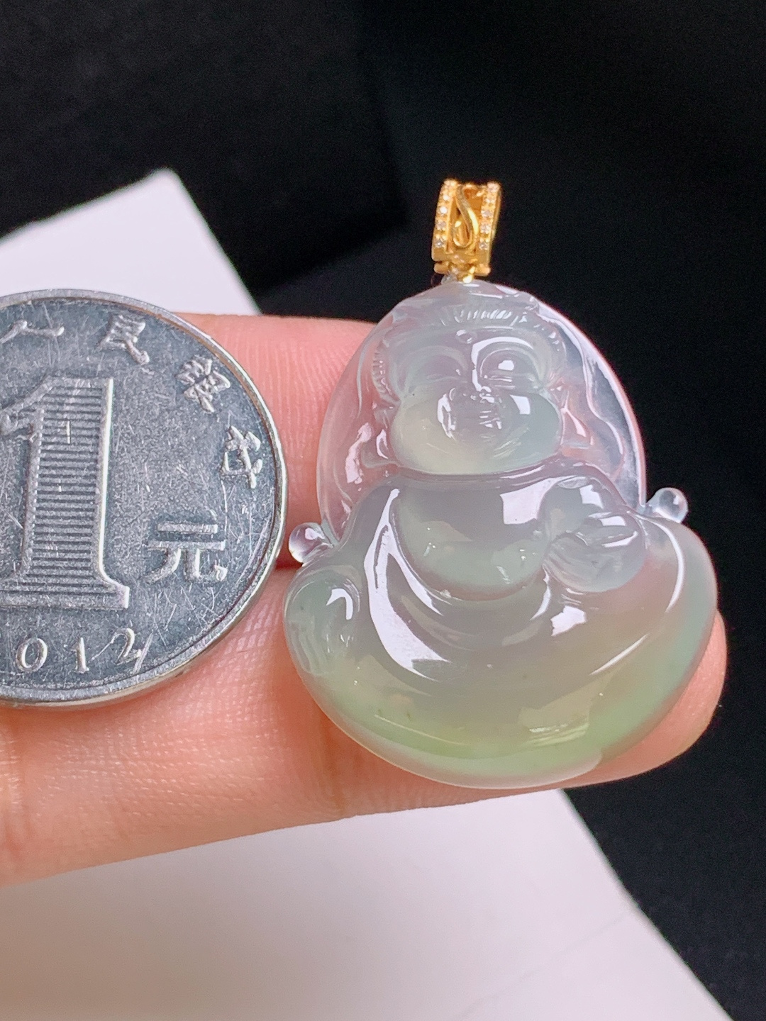 ️ 黄翡宝宝佛吊坠，莹润起光，喜乐开怀，福气满满