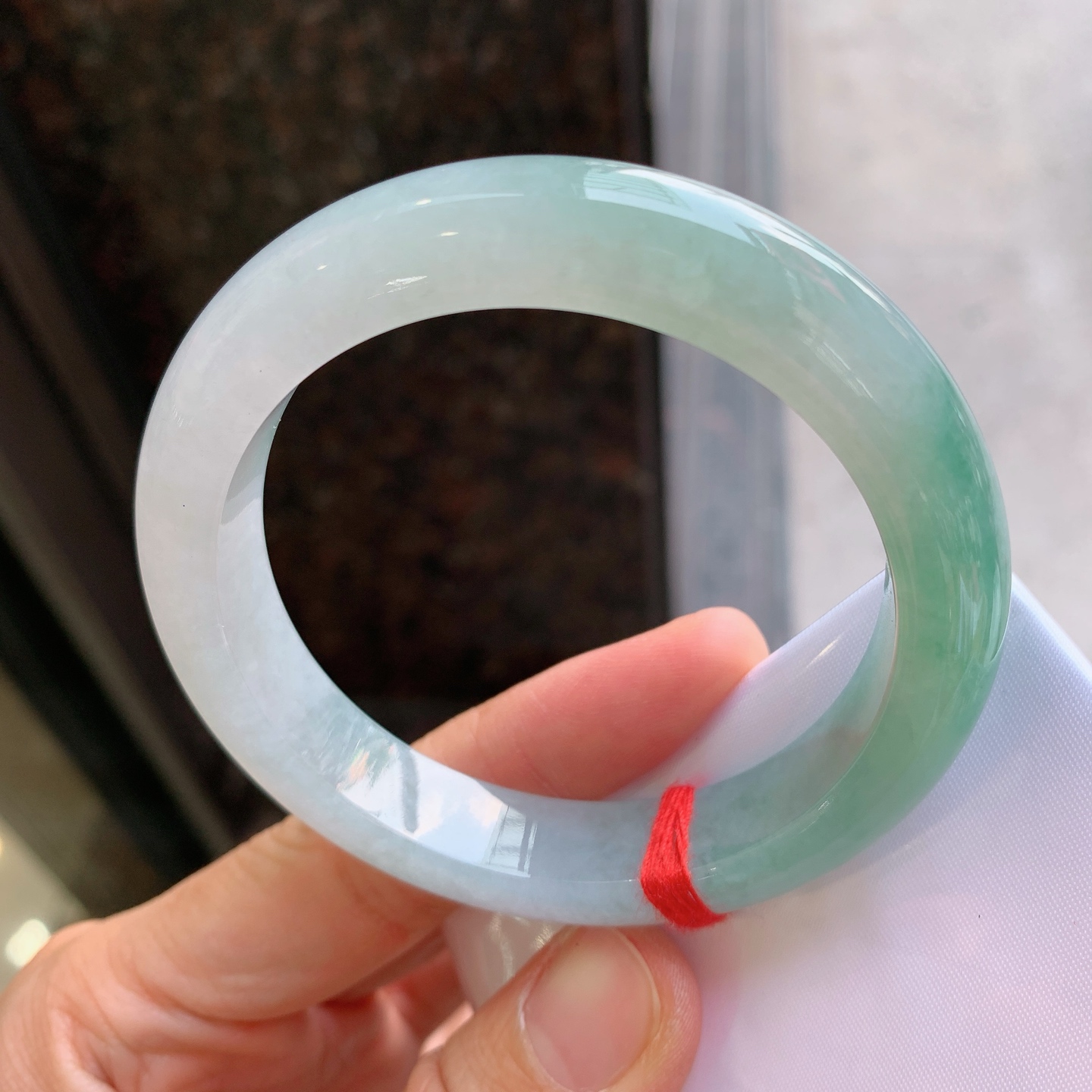 正圈飘绿 无裂 版型好