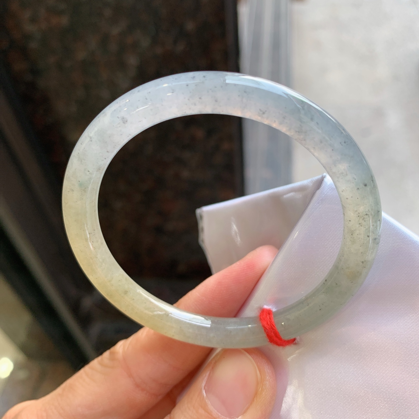 圆条乌鸡种冰黄翡，无裂，冰润