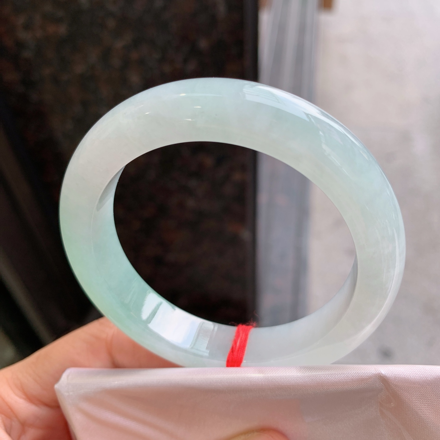 正圈冰飘绿 无裂, 版型好