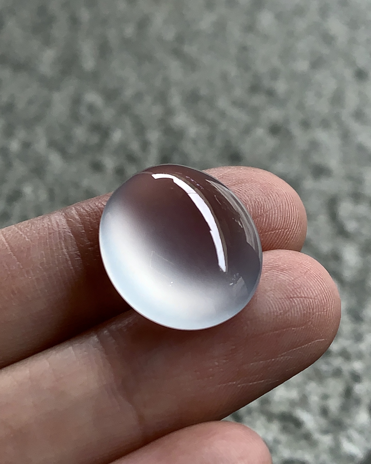 ️ 【玻璃种蛋面】尺寸：18.5×15.4×8，玉韵天成，温润藏珍