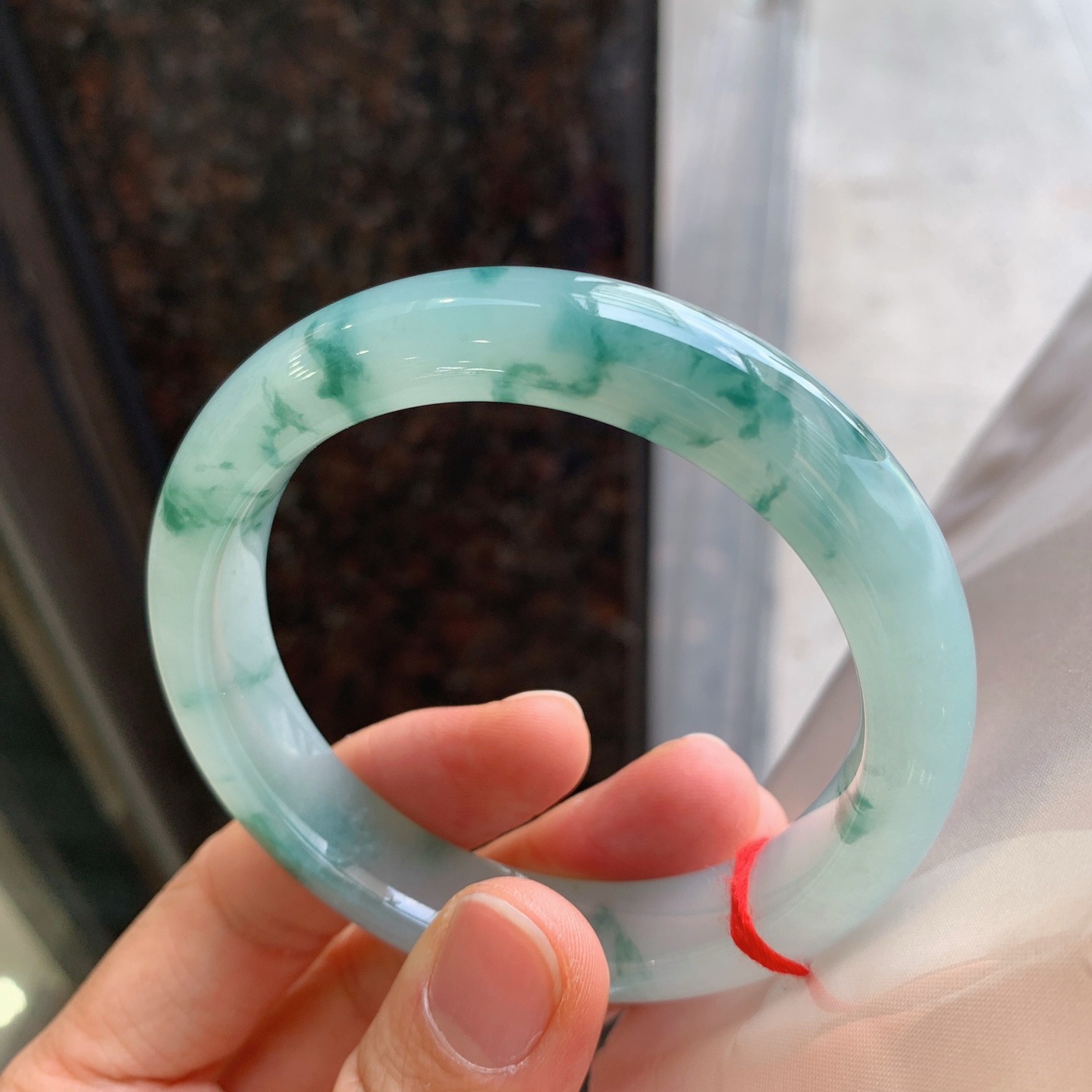 正圈冰飘花，无裂，冰润