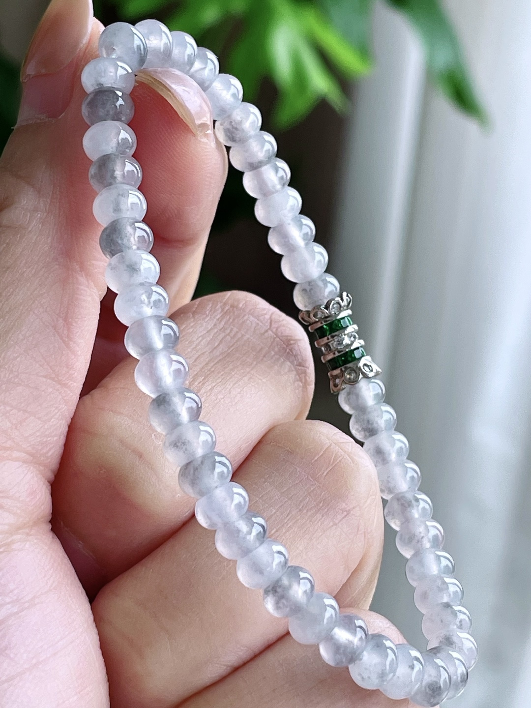 冰乌鸡手串圆珠珠子手串,性比高,尺寸5.4-3.2mm,重量10克