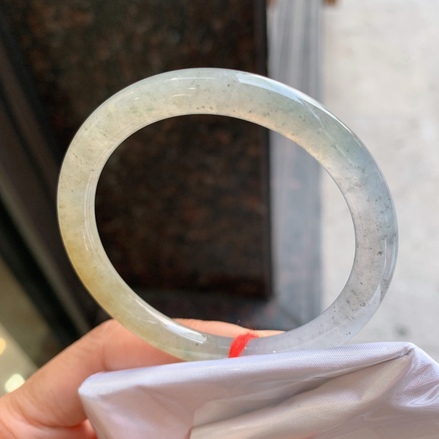 圆条乌鸡种冰黄翡，无裂，冰润