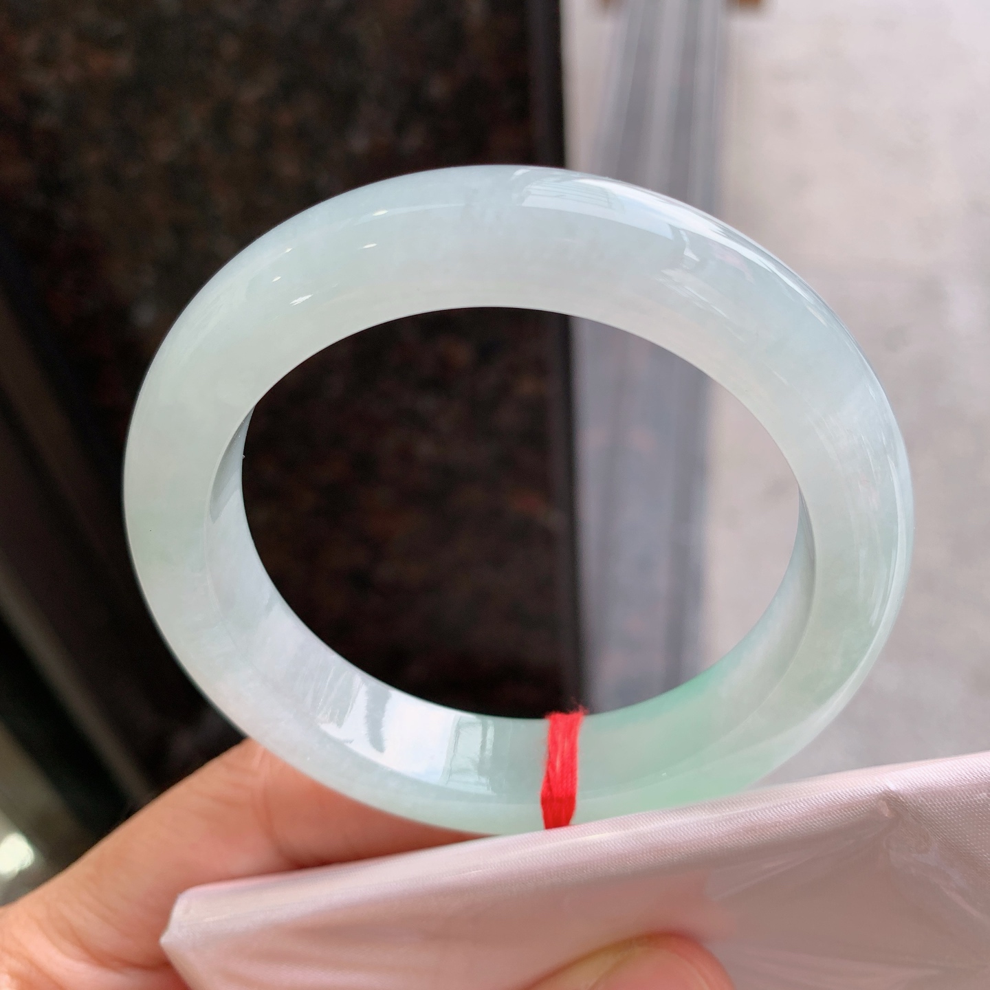 正圈冰飘绿 无裂, 版型好