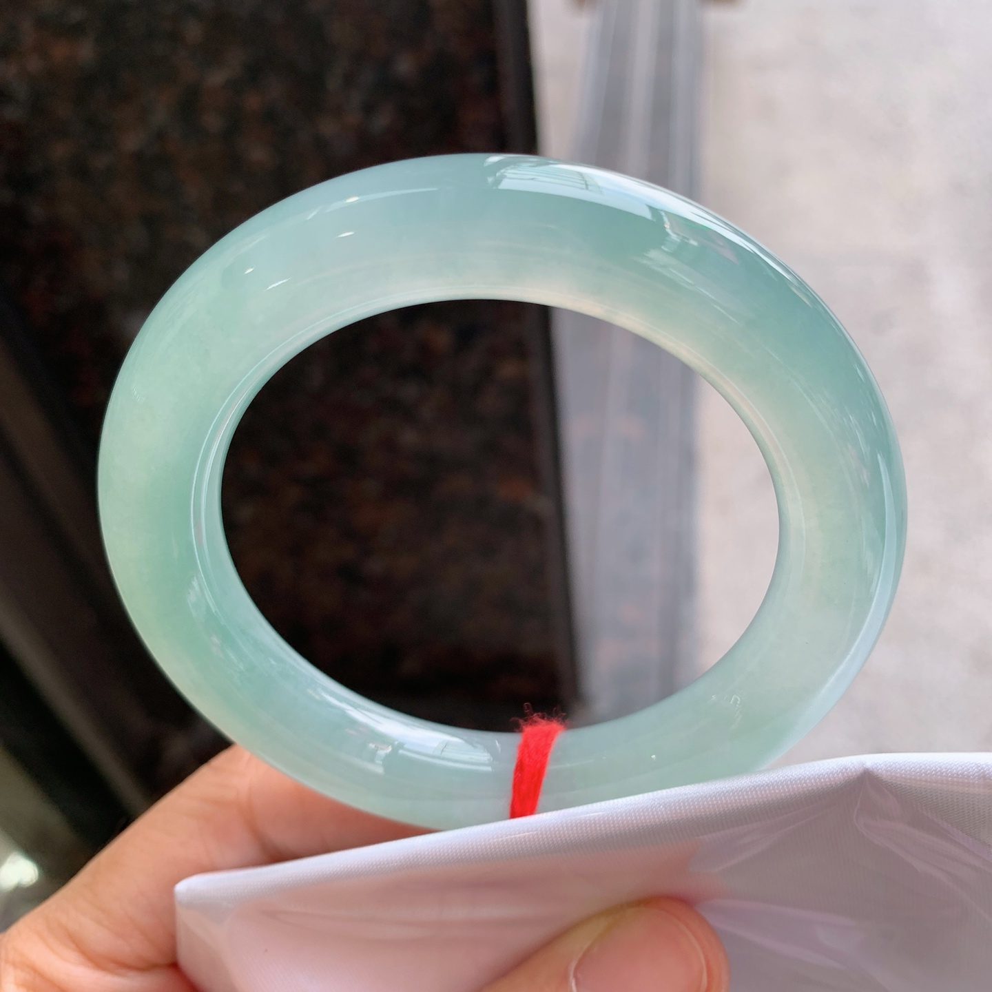 圆条冰晴，无裂，冰润