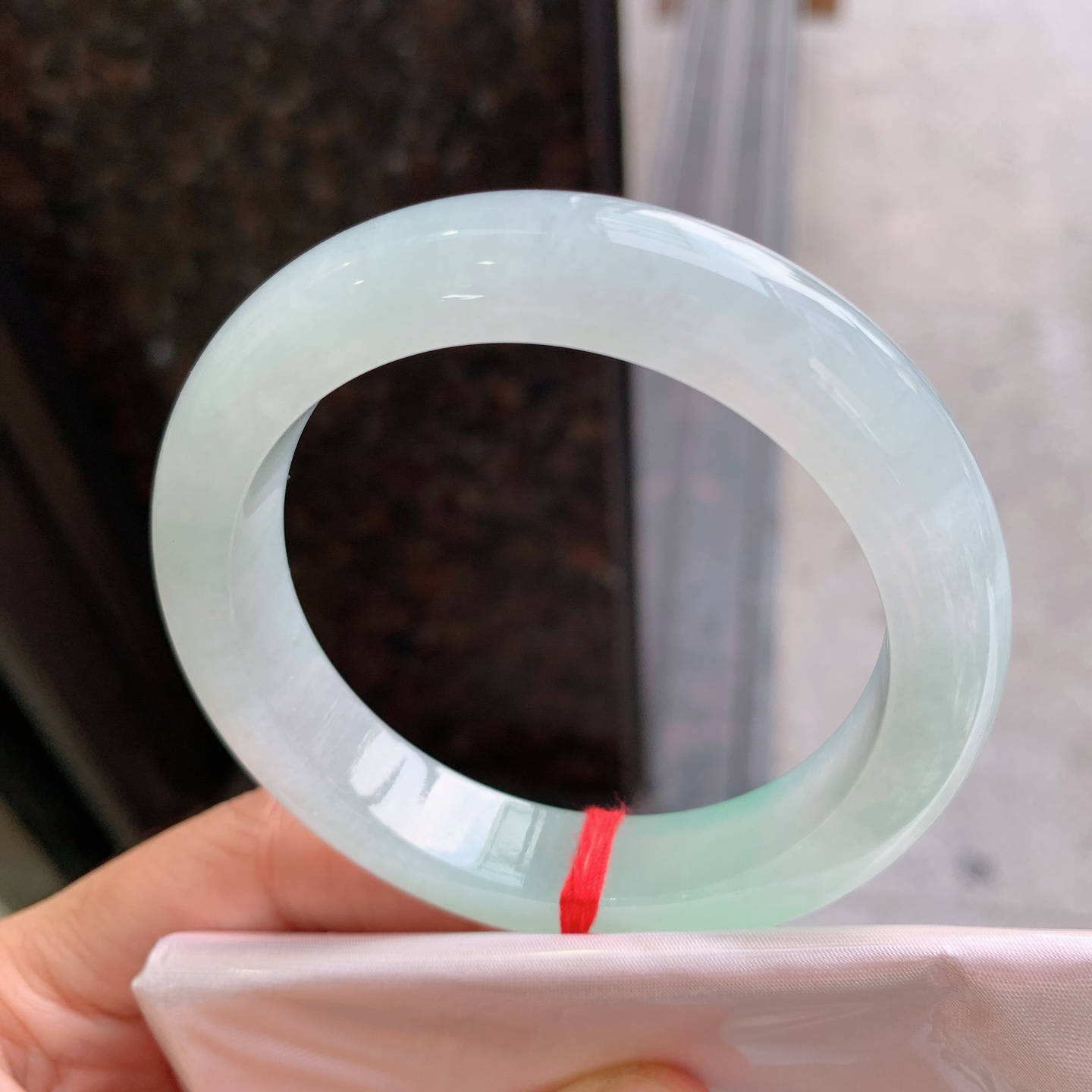 正圈冰飘绿 无裂, 版型好