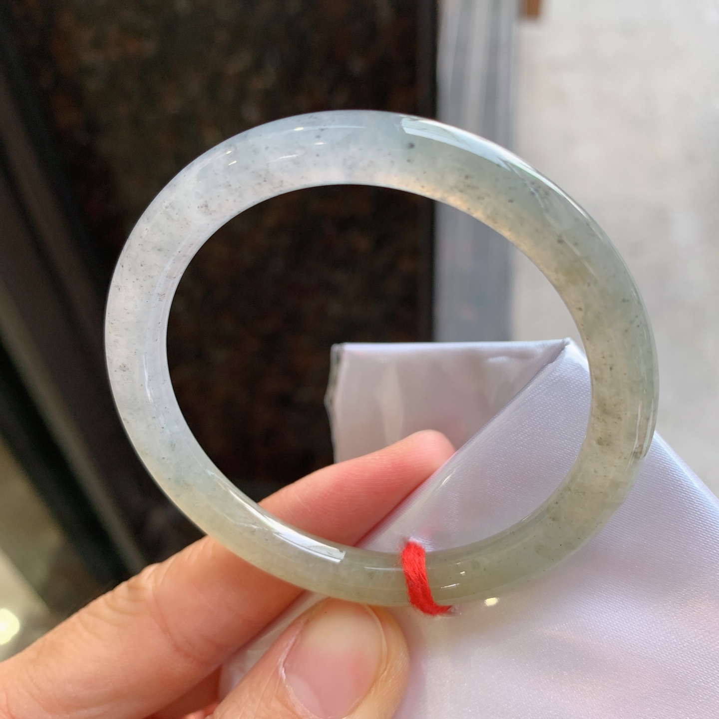 圆条乌鸡种冰黄翡，无裂，冰润