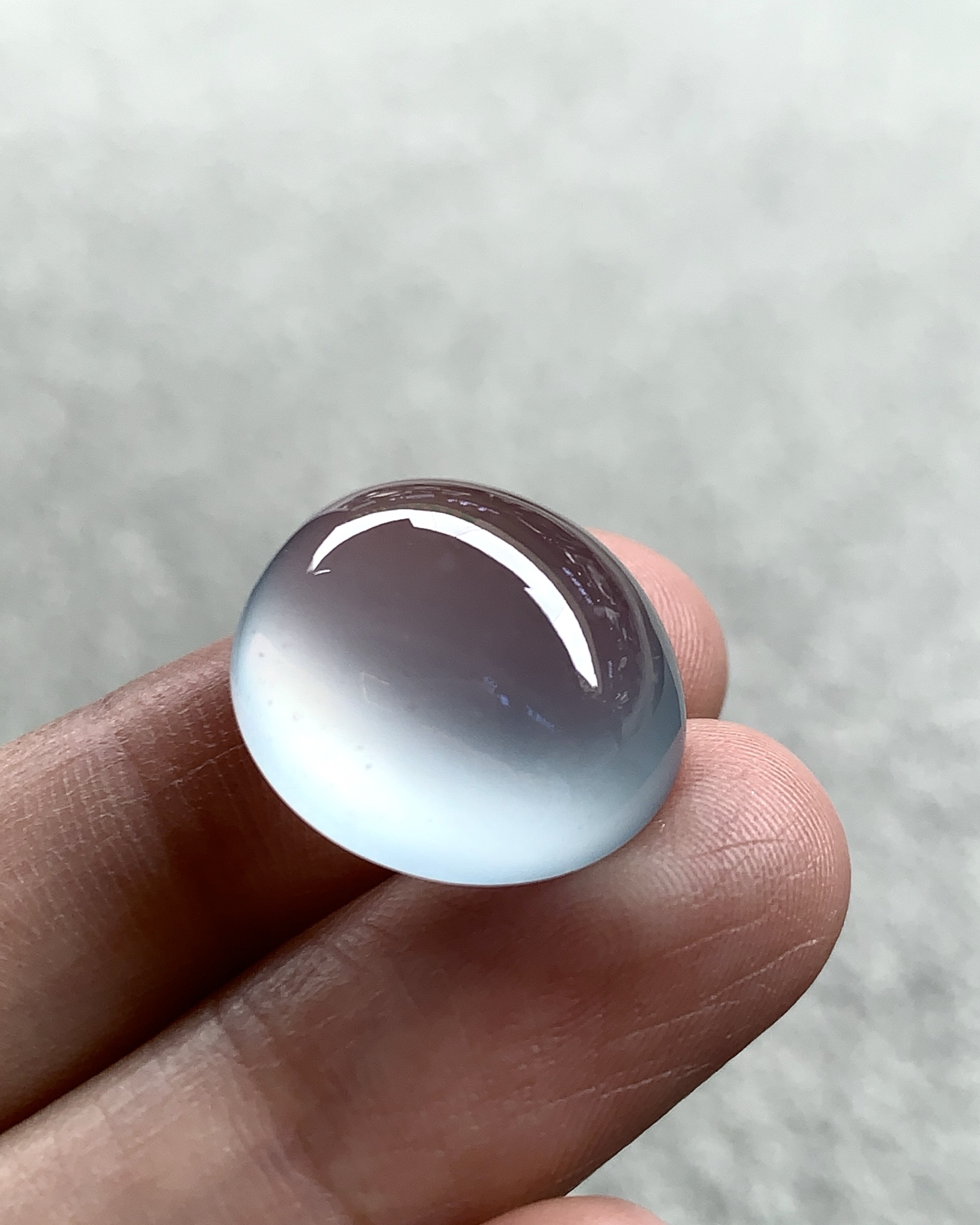 ️ 冰种蛋面，尺寸：18.5×16.5×10.7，玉润千年，静藏雅韵
