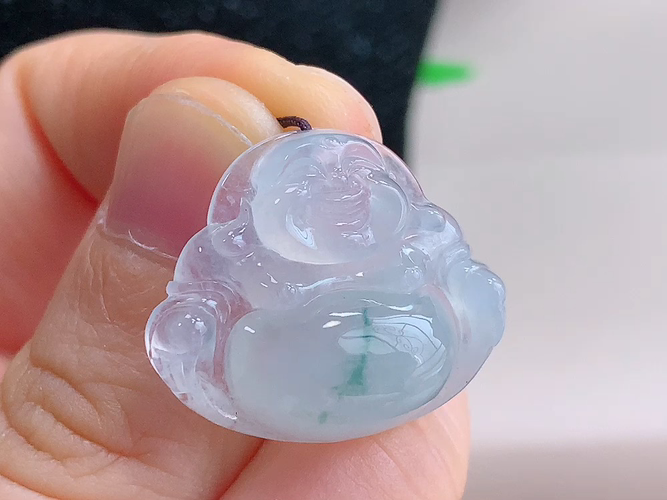️ 笑佛，无裂，尺寸24.2-20.1-6.1mm，包A附证书
