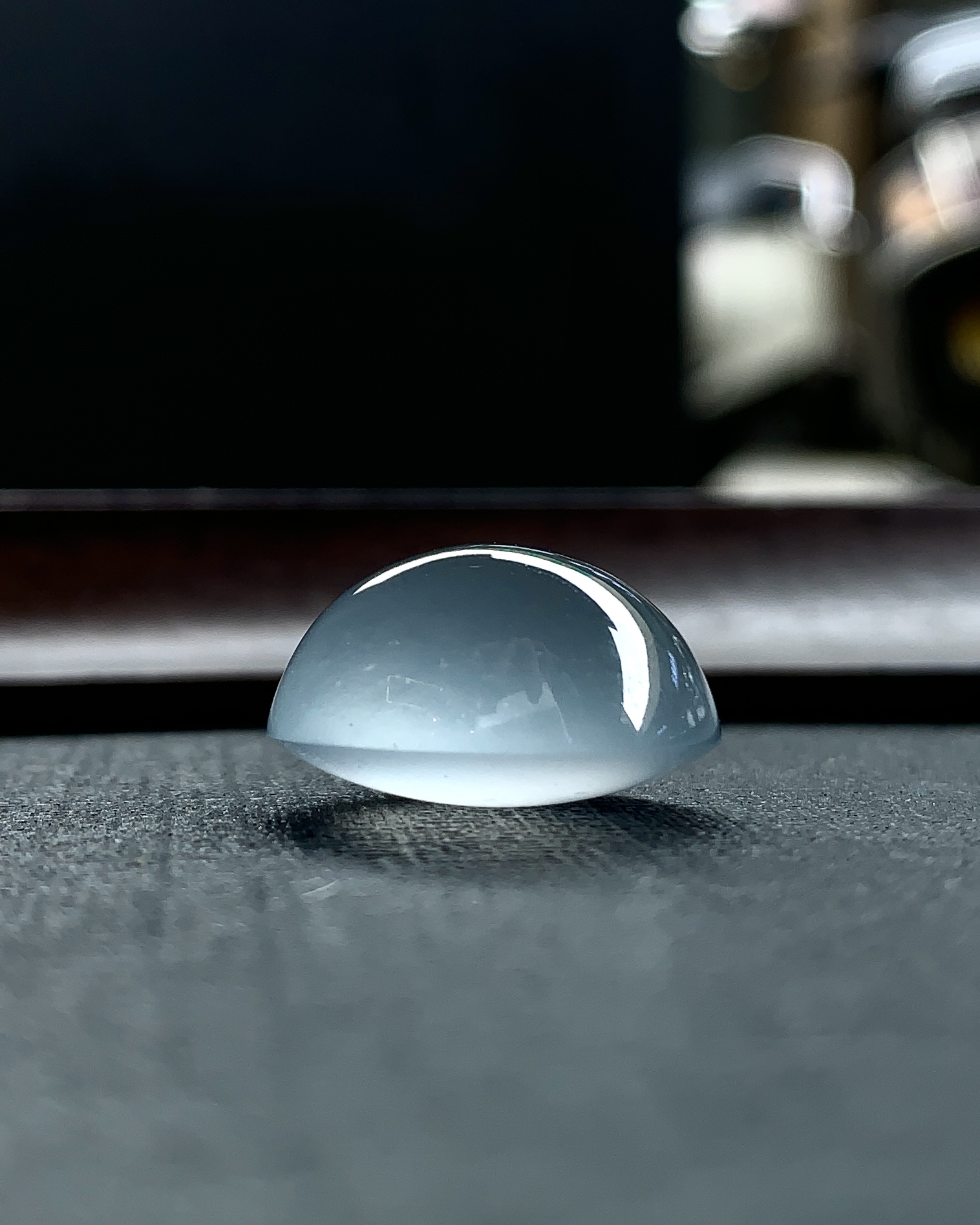 ️ 冰种蛋面，尺寸：18.5×16.5×10.7，玉润千年，静藏雅韵