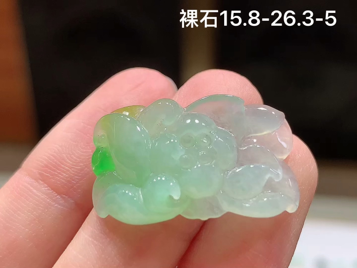 黄加绿莲花 无裂