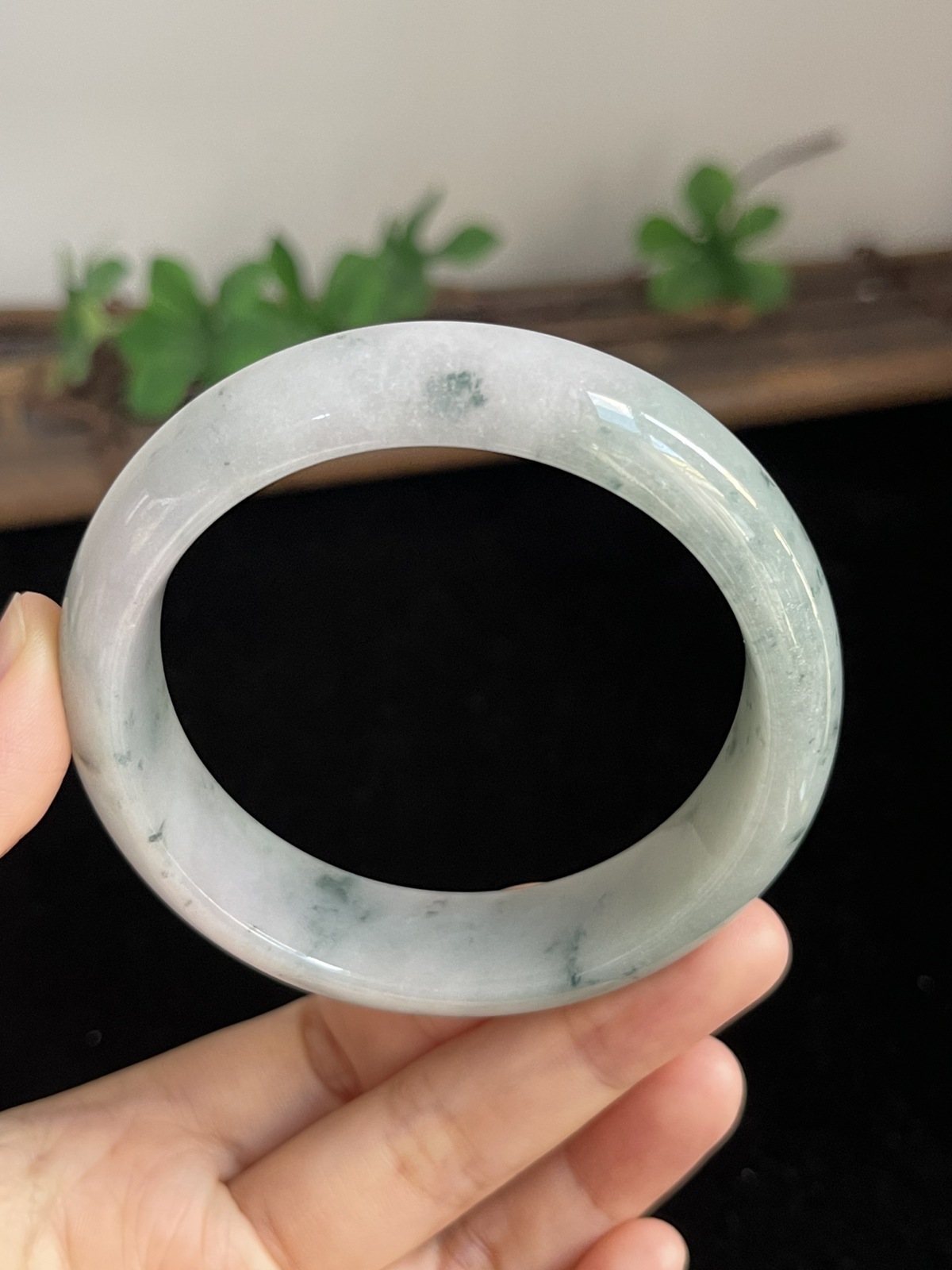 正圈58圈口，翡翠手镯