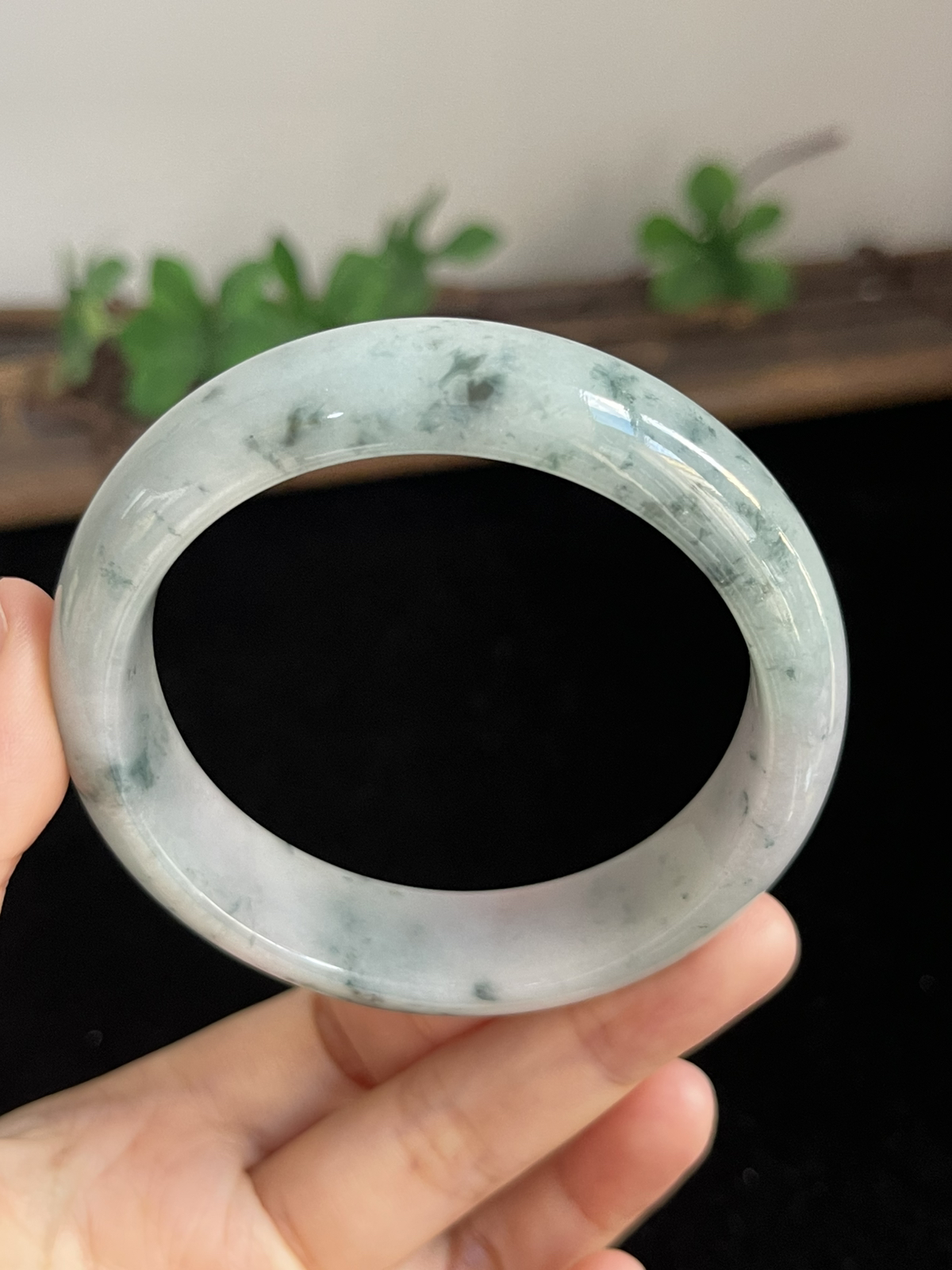 正圈58圈口，翡翠手镯