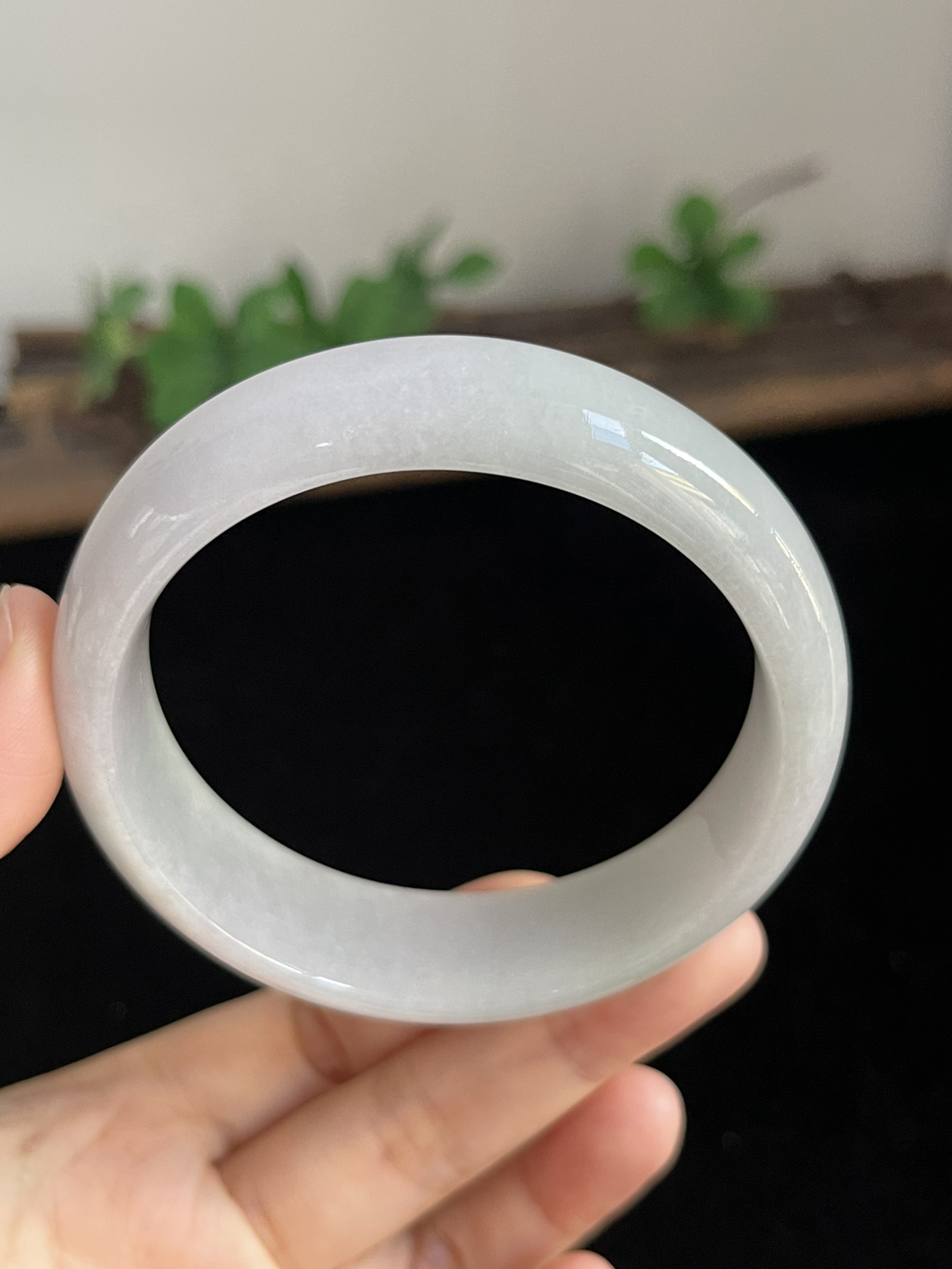 正圈59圈口，翡翠手镯