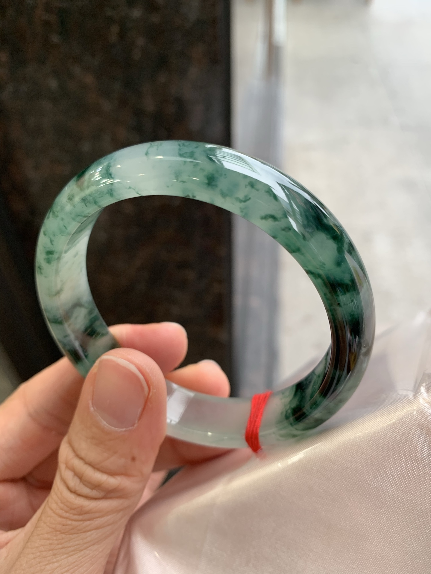 正圈冰飘花，无裂，冰润