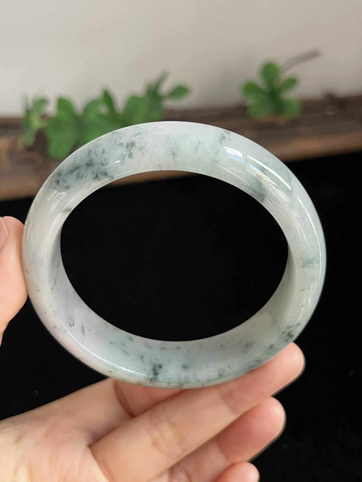 正圈58圈口，翡翠手镯