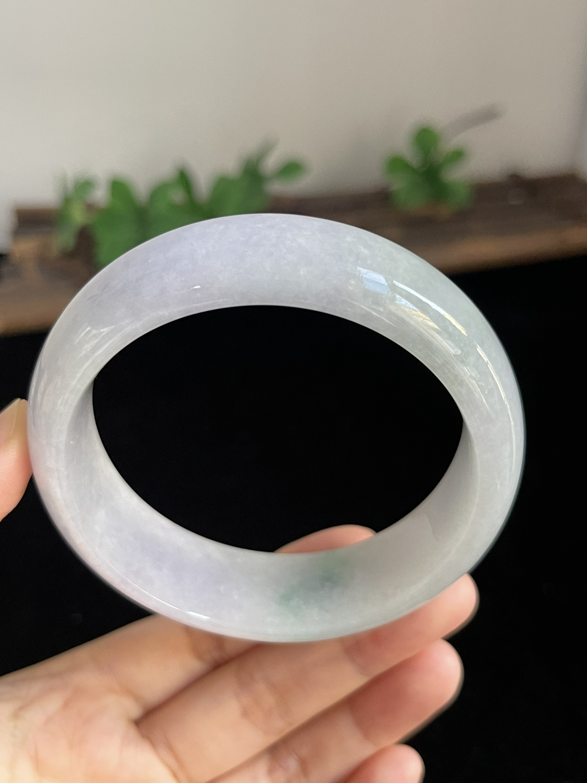 正圈58.5圈口，翡翠手镯