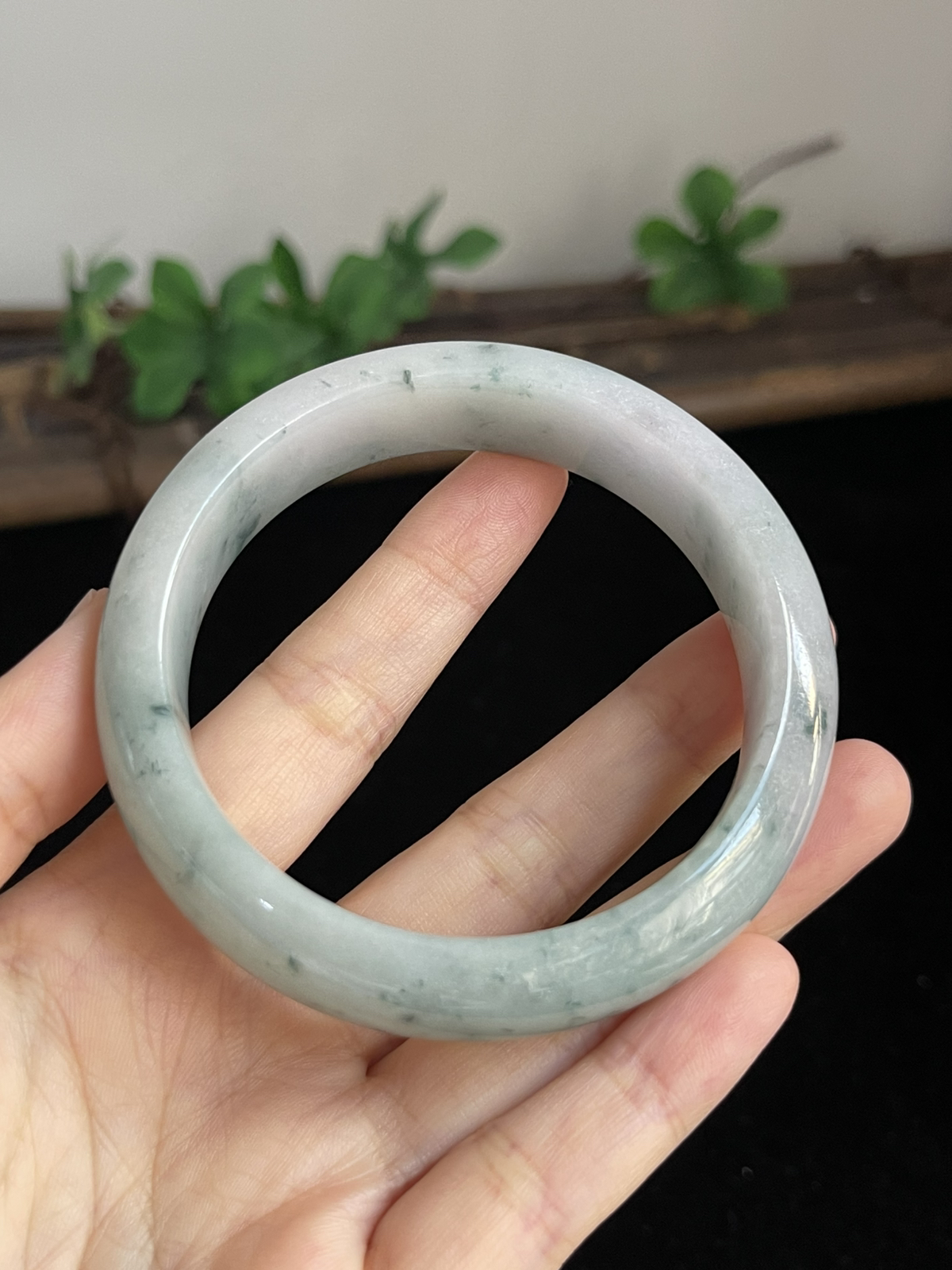 正圈58圈口，翡翠手镯
