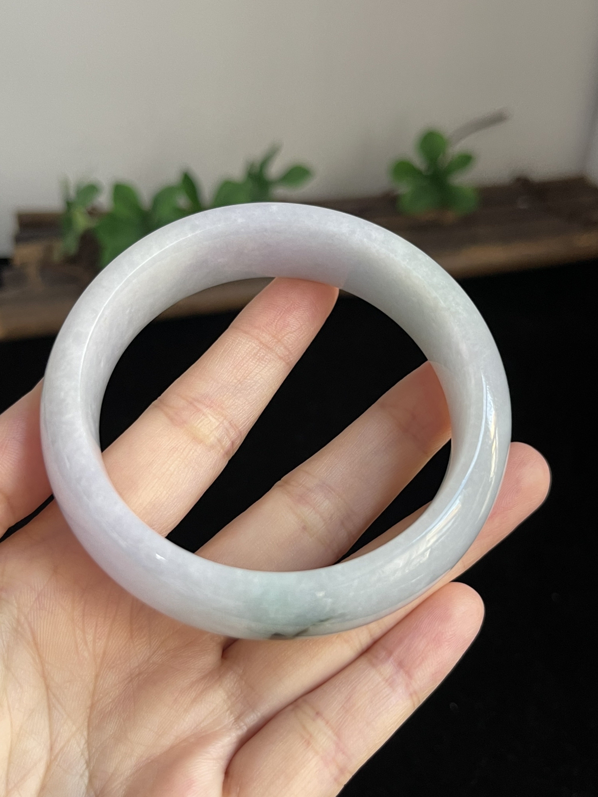 正圈58.5圈口，翡翠手镯