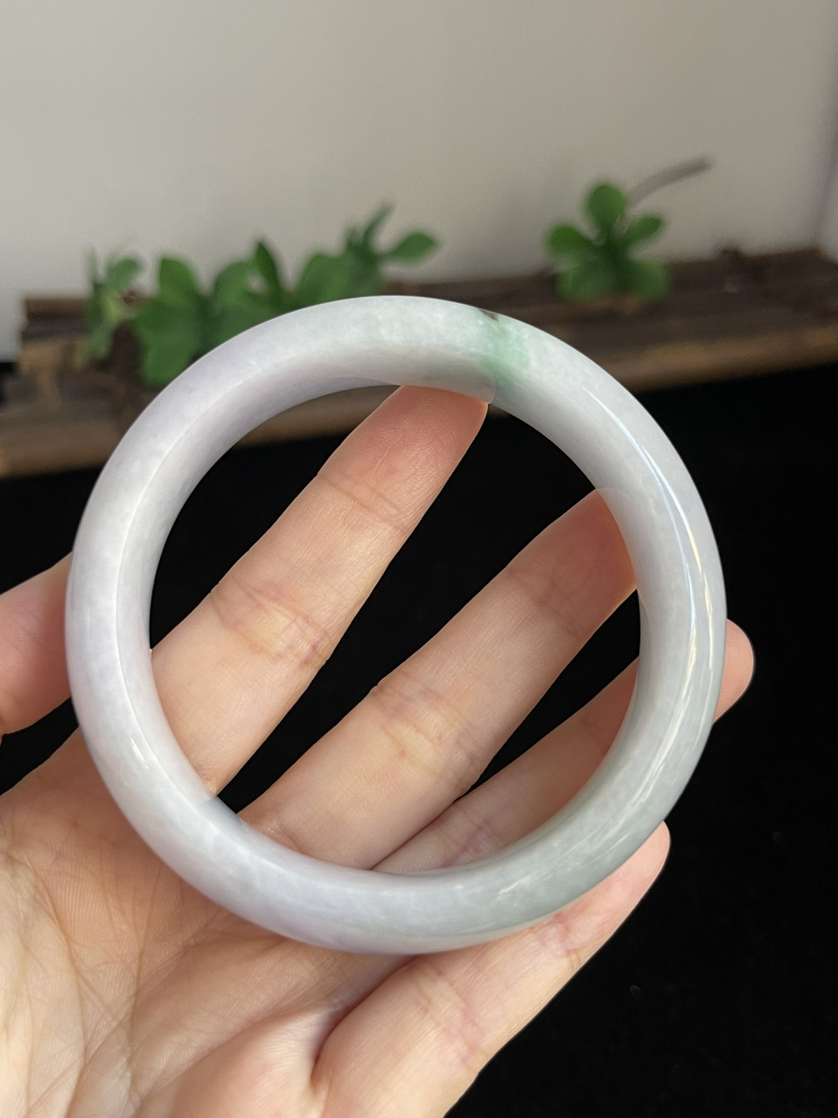 正圈58.5圈口，翡翠手镯