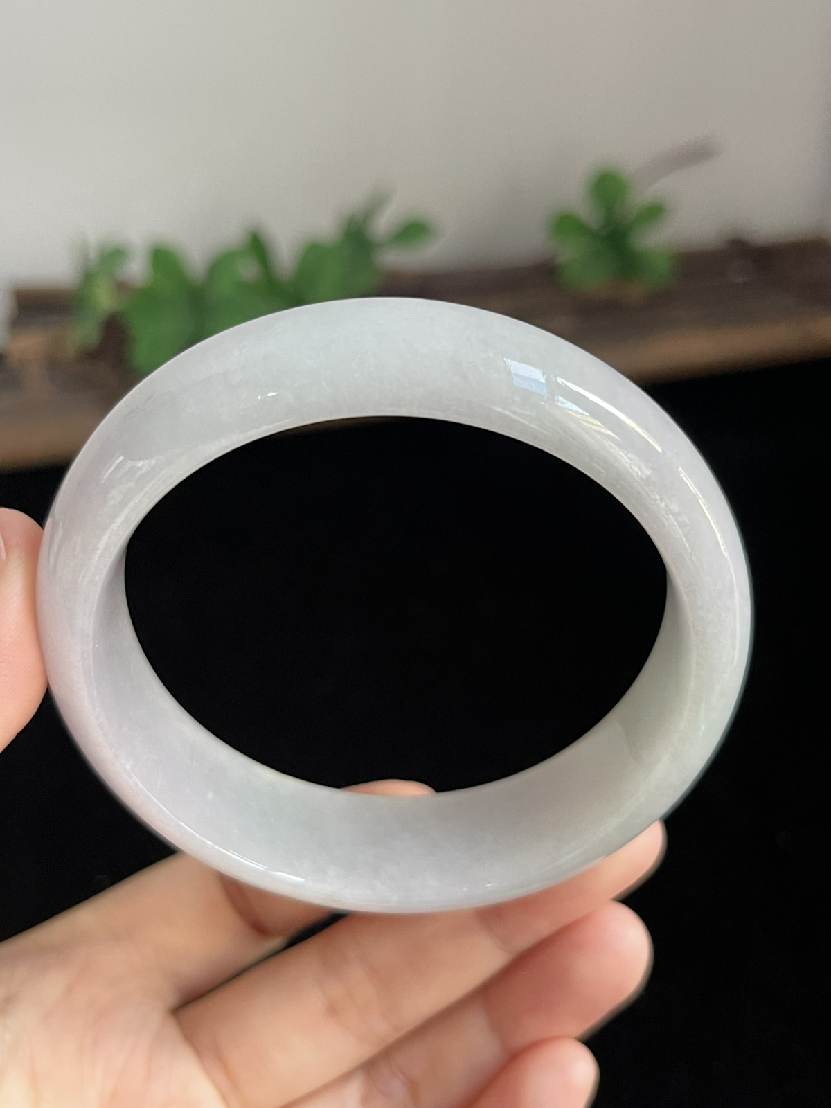 正圈59圈口，翡翠手镯