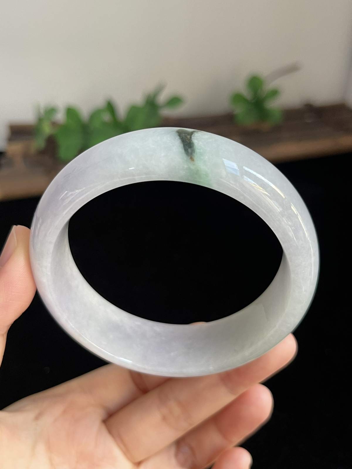 正圈58.5圈口，翡翠手镯