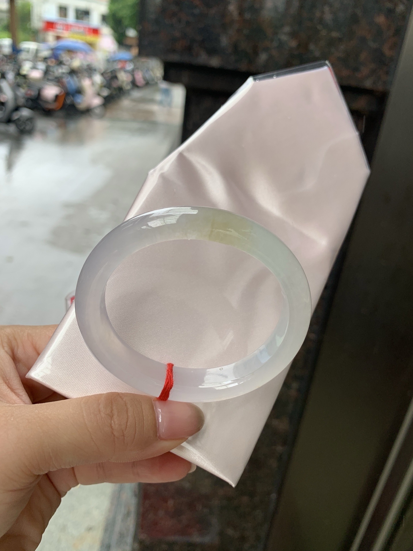 冰粉黄翡贵妃,棉纹+棉线,0906-SJ-137